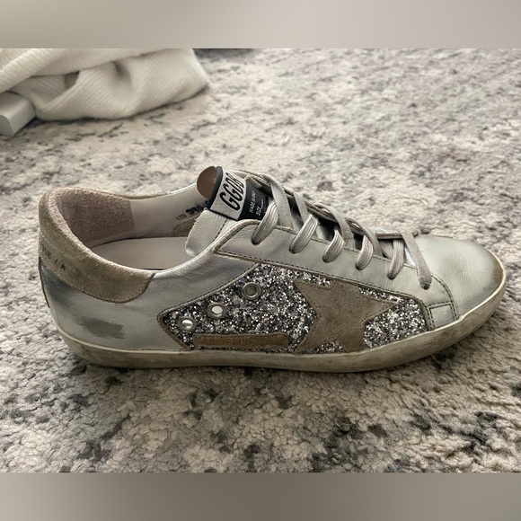 Golden Goose Shoes Metallicglitter Golden Gooses Poshmark